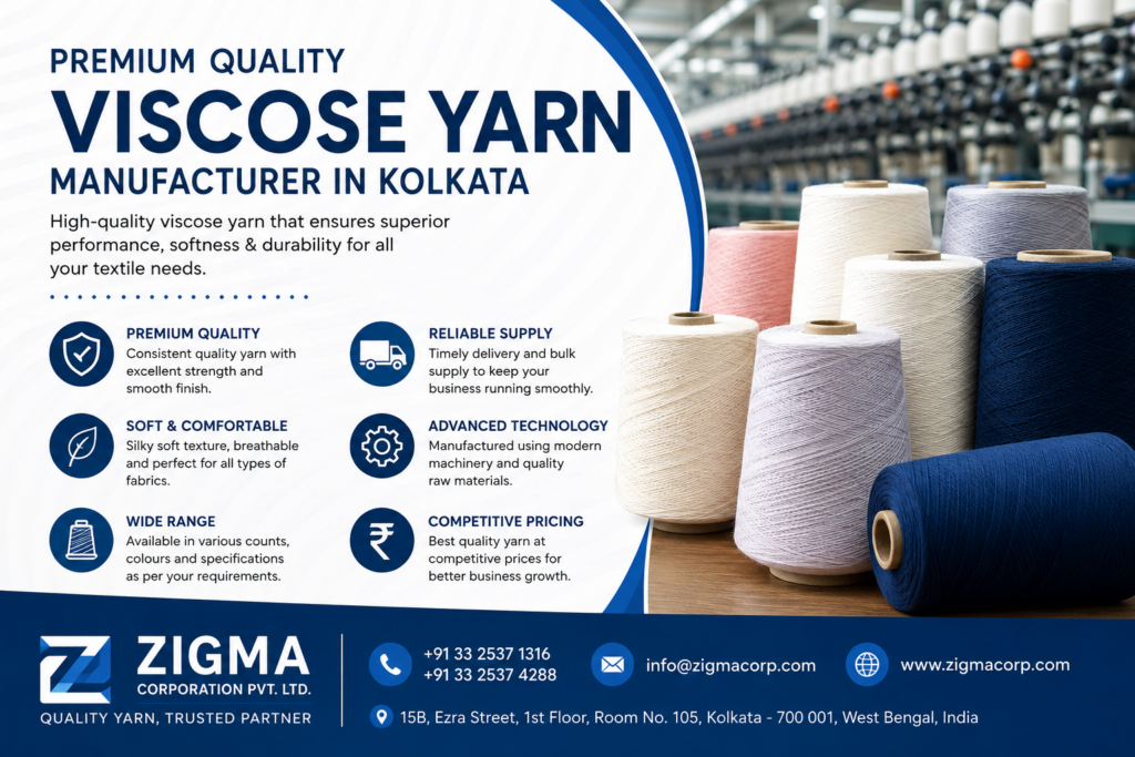 Viscose yarn manufacturer in Kolkata